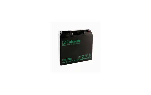 SW-12170 BATERIA DE PLOMO RECARGABLE Lafayette Power VOLTAGE 12V. Capacidad 17 amperios. Terminal: T3